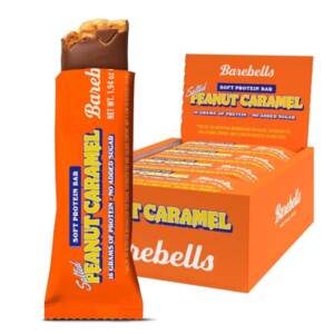barebells soft protein bar salted peanut caramel
