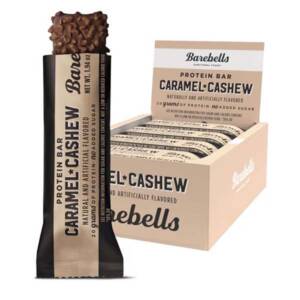 barebells carmel cashew protein bar