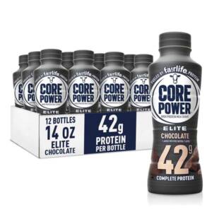core power elite protein shake chocolate