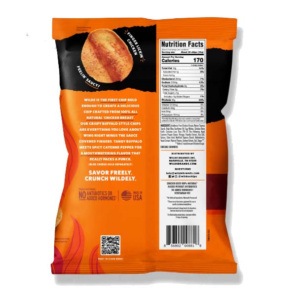 wilde protein chips buffalo chicken