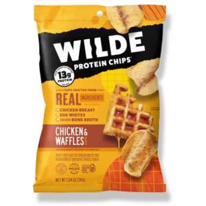 wilde protein chips chicken and waffle