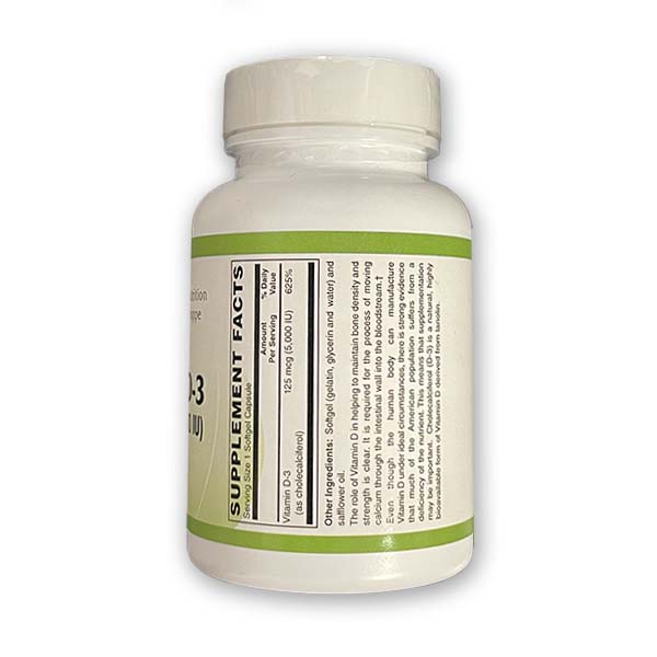 ginos vitamin d3 5000 iu