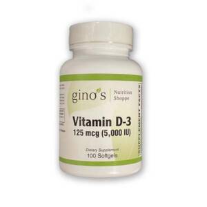 ginos vitamin d3 5000 iu