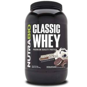 NutraBio Classic Whey Protein - Ice Cream Cookie Dream - 2 lb