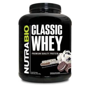 NutraBio Classic Whey Protein - Ice Cream Cookie Dream - 5 lbs