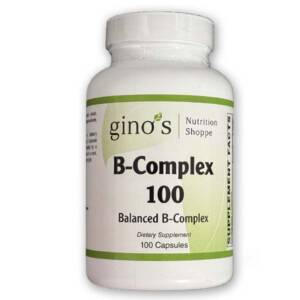 ginos nutrition b-complex 100 100 capsules -1